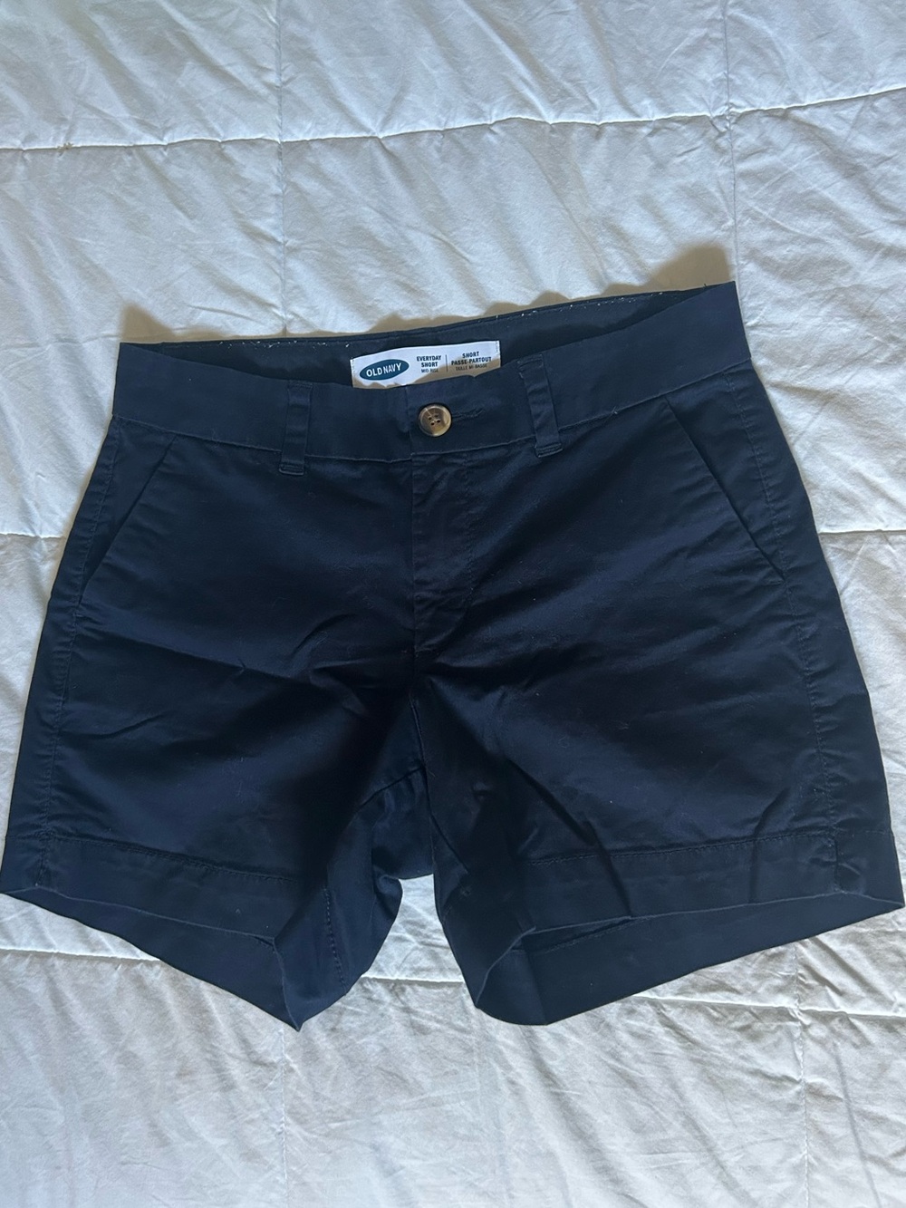 Old Navy Dark Navy Chino Shorts